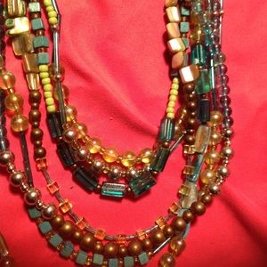 Chico's💋Seven Strand Beaded Necklace